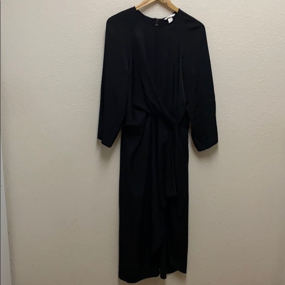 H&M Embossed Leopard Print Dress Size 12
